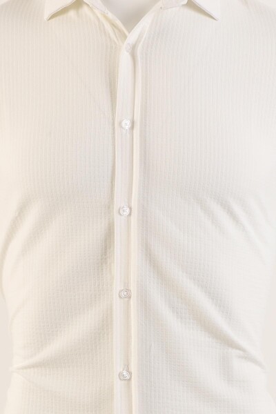 Desenli Slim Fit Erkek T-Shirt - 8