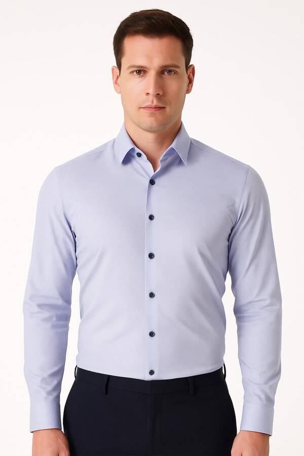 Erkek Slim Fit Gömlek - 1