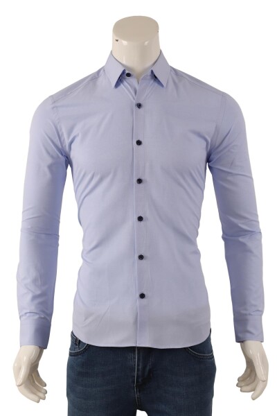 Erkek Slim Fit Gömlek - 2