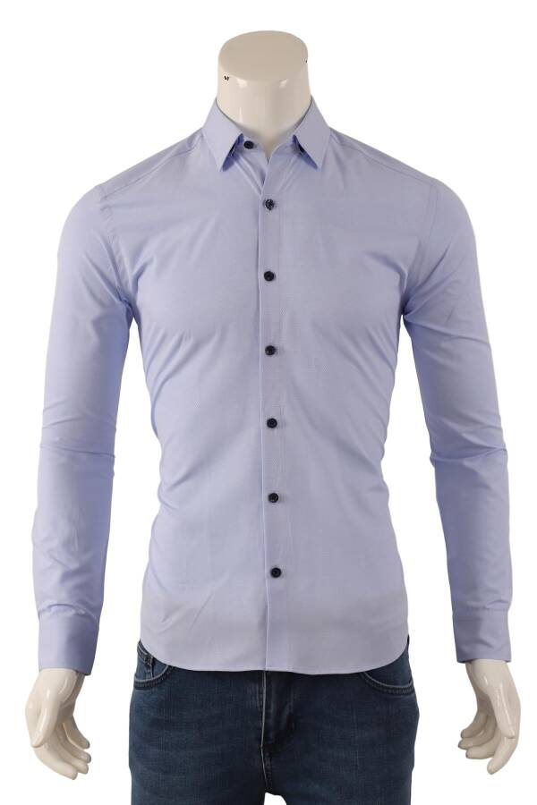 Erkek Slim Fit Gömlek - 2