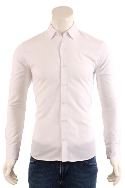 Erkek Slim Fit Gömlek - 2