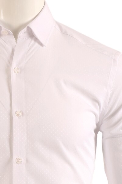 Erkek Slim Fit Gömlek - 4