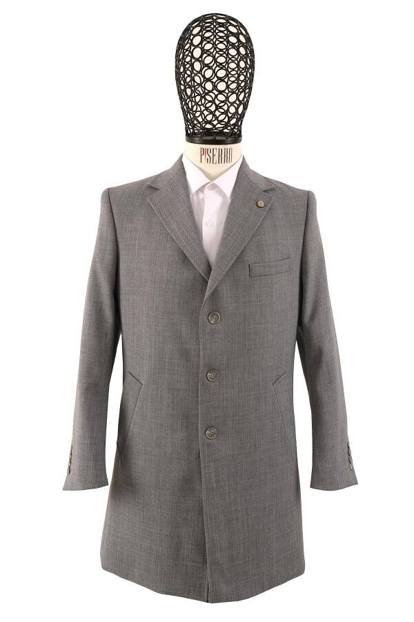 Erkek Slim Fit Kaban · 2
