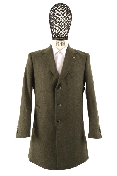 Erkek Slim Fit Kaban - 6