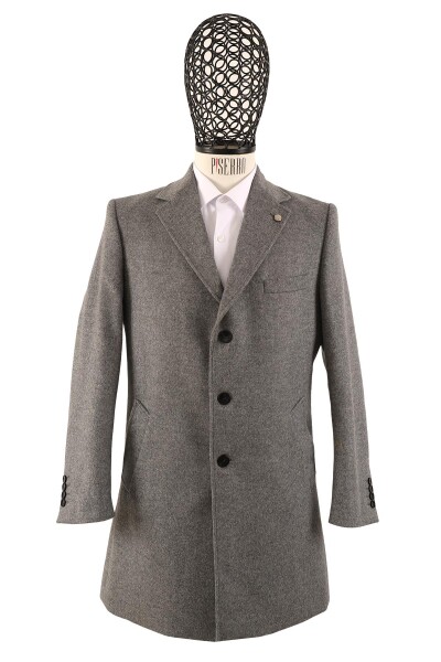 Erkek Slim Fit Kaban - 6
