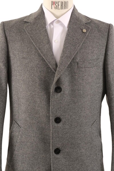 Erkek Slim Fit Kaban - 7