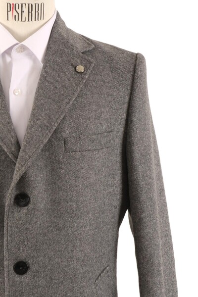 Erkek Slim Fit Kaban - 8
