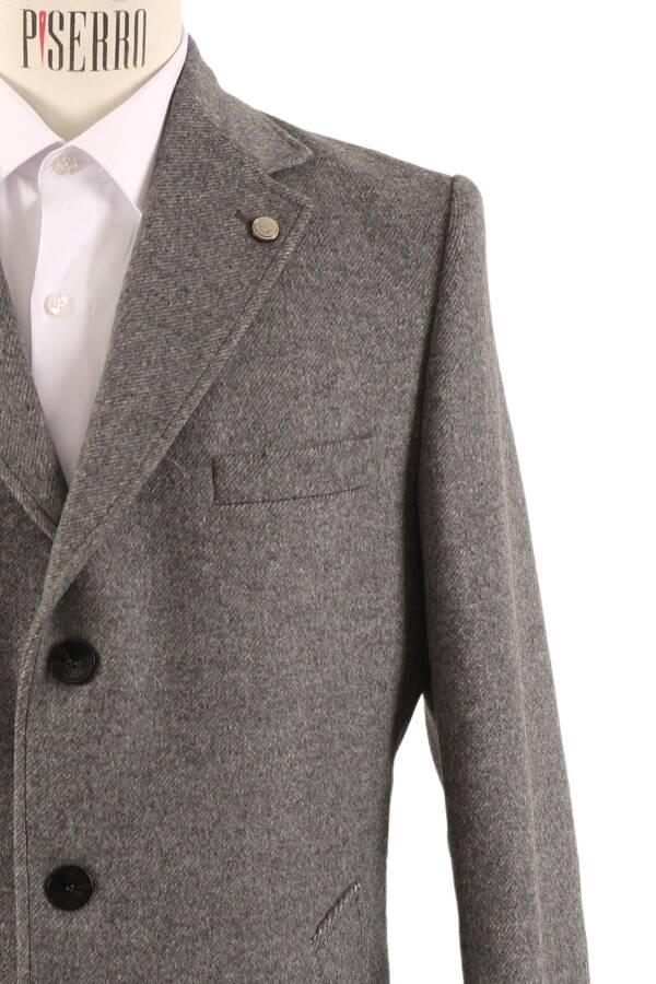 Erkek Slim Fit Kaban · 8