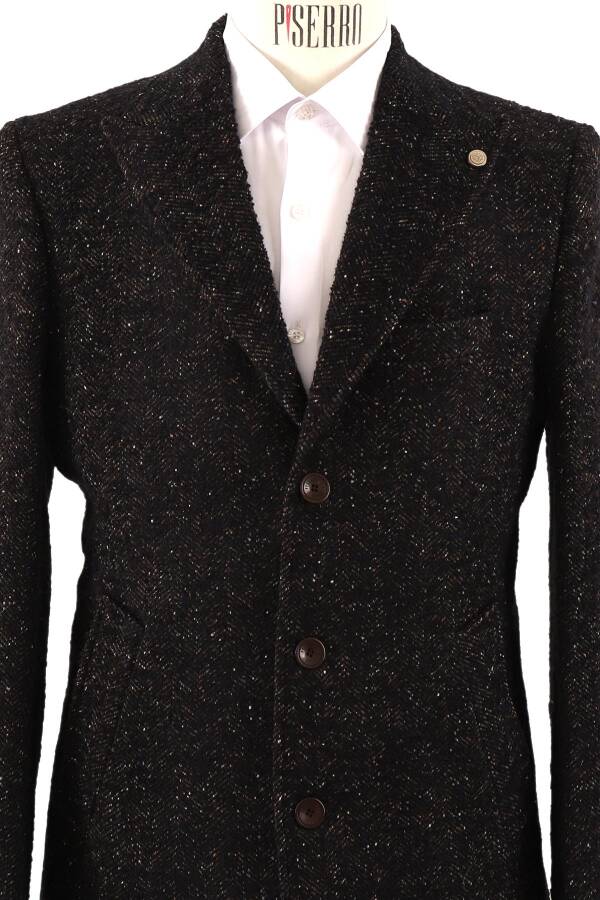 Erkek Slim Fit Kaban - 7