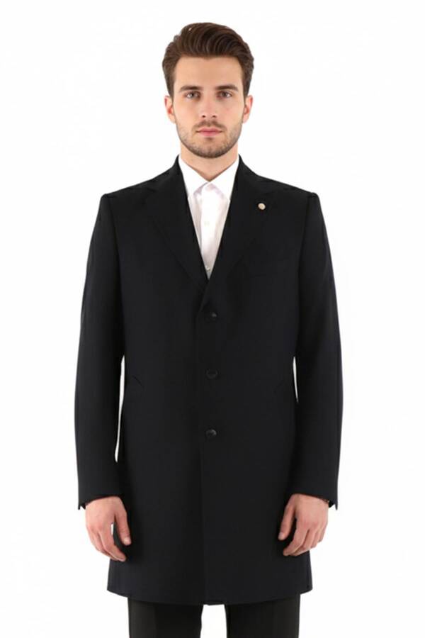 Erkek Slim Fit Kaban