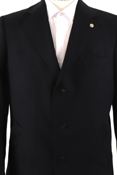 Erkek Slim Fit Kaban - 5