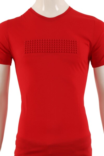 Erkek Slim Fit T-Shirt - 3