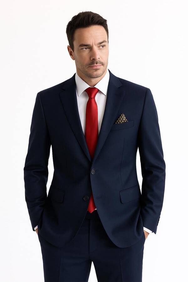 Erkek Takım Elbise Slim Fit - 1