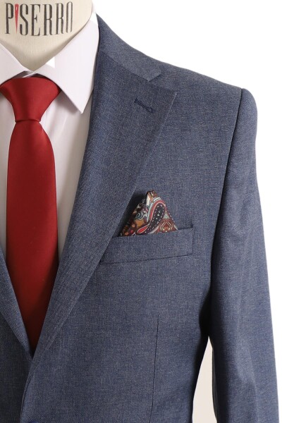 Erkek Tek Ceket Slim Fit - 4