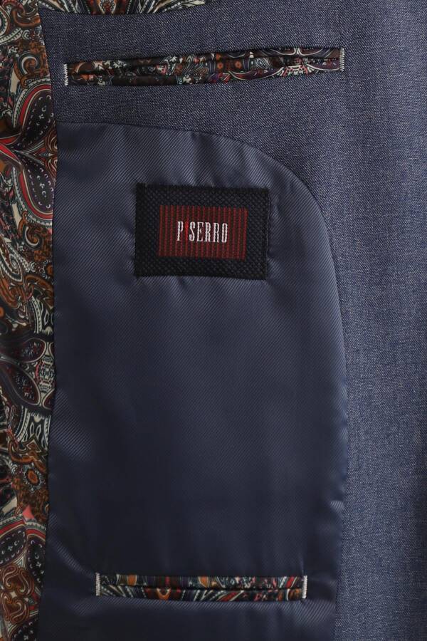 Erkek Tek Ceket Slim Fit - 5