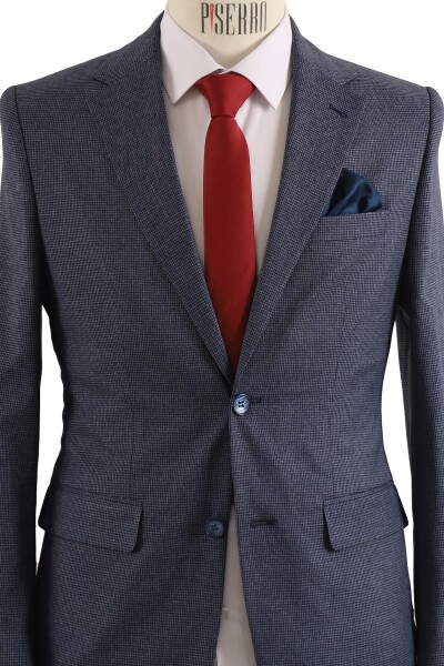 Erkek Tek Ceket Slim Fit - 3