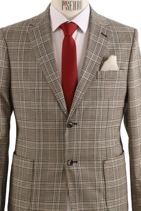 Erkek Tek Ceket Slim Fit - 3