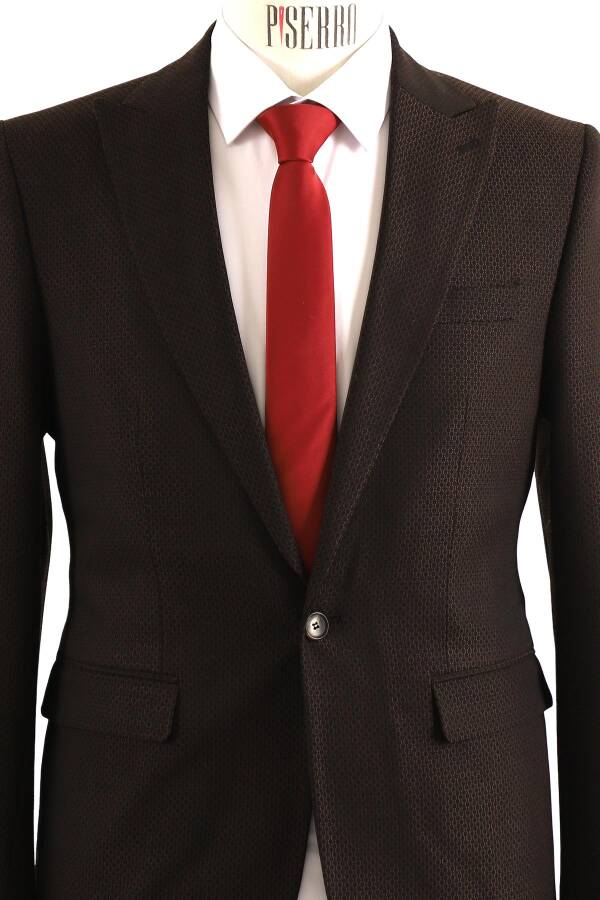 Erkek Tek Ceket Slim Fit - 3
