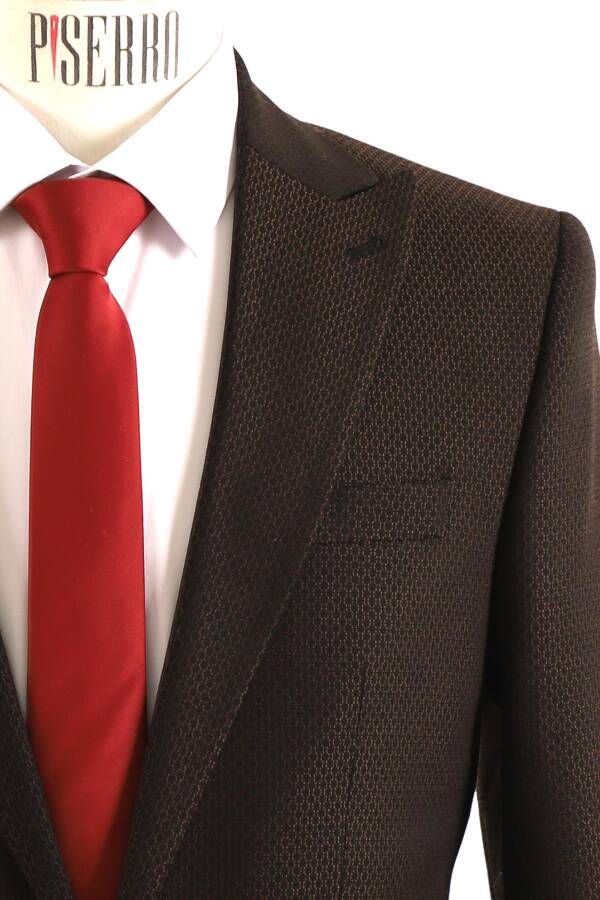 Erkek Tek Ceket Slim Fit - 4
