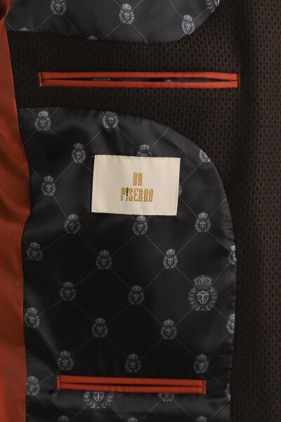 Erkek Tek Ceket Slim Fit - 5