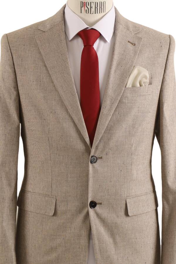 Erkek Tek Ceket Slim Fit - 3