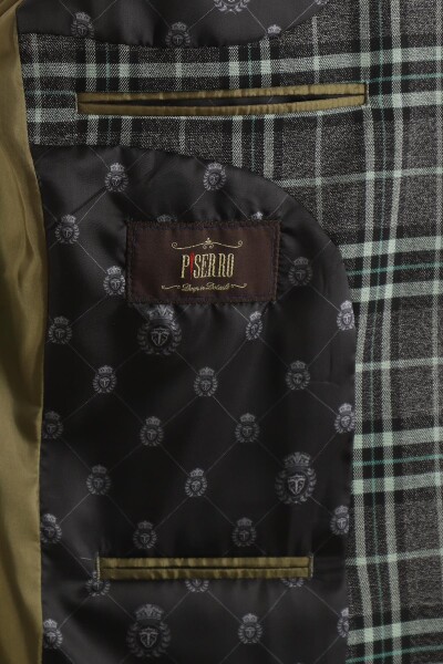 Erkek Tek Ceket Slim Fit - 5
