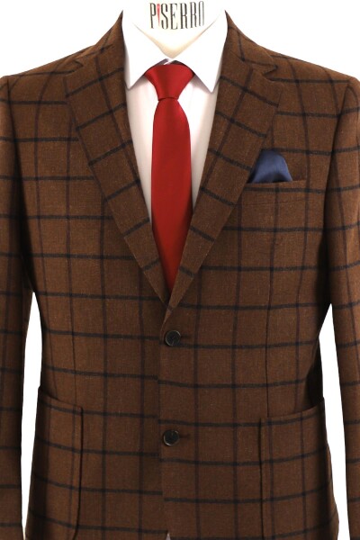 Erkek Tek Ceket Slim Fit - 3