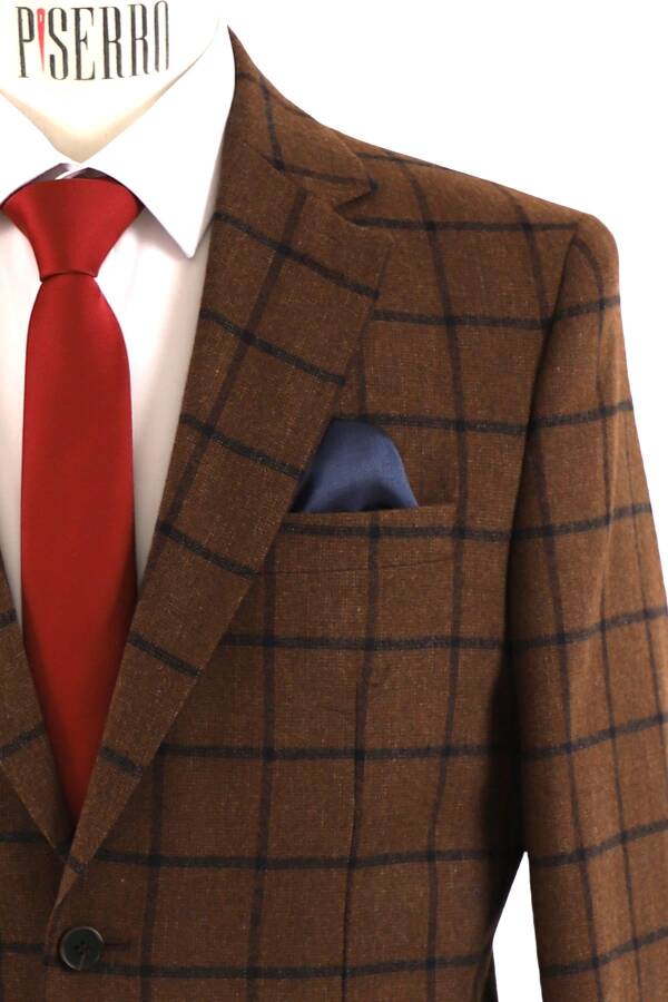 Erkek Tek Ceket Slim Fit - 4