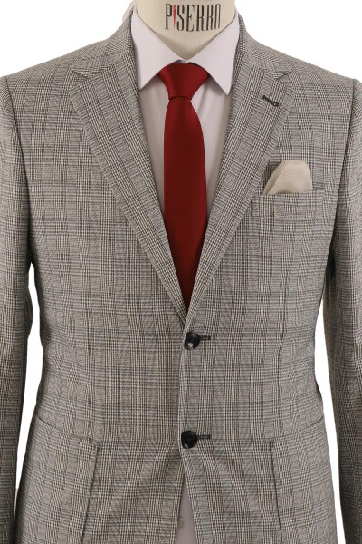 Erkek Tek Ceket Slim Fit - 3