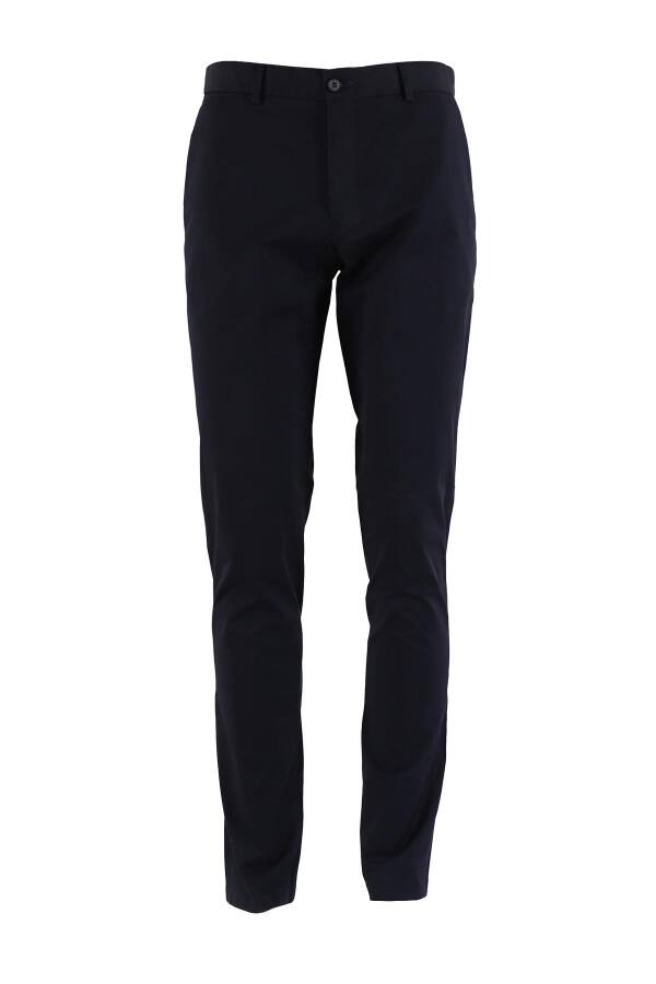 Erkek Yıkamalı Pantolon Slim Fit - 1