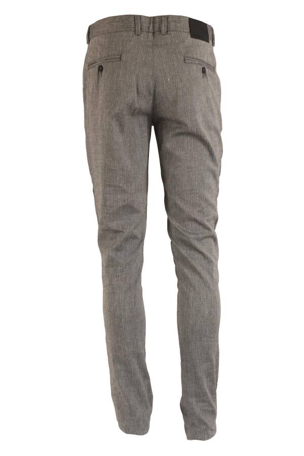 Erkek Yıkamalı Pantolon Slim Fit - 3