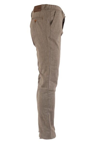 Erkek Yıkamalı Pantolon Slim Fit - 8