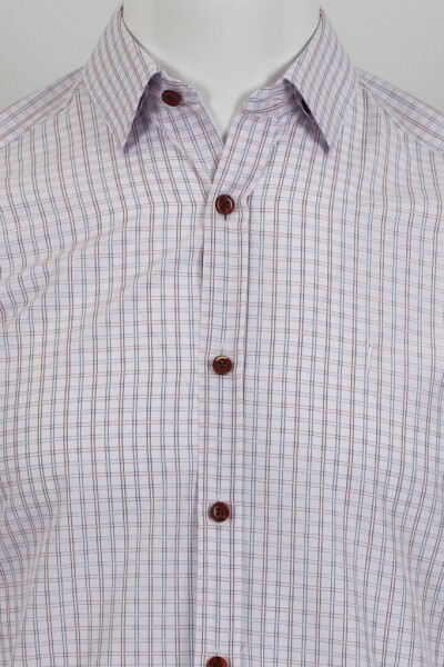 Uzun Kol Slim Fit Kareli Gömlek - 2