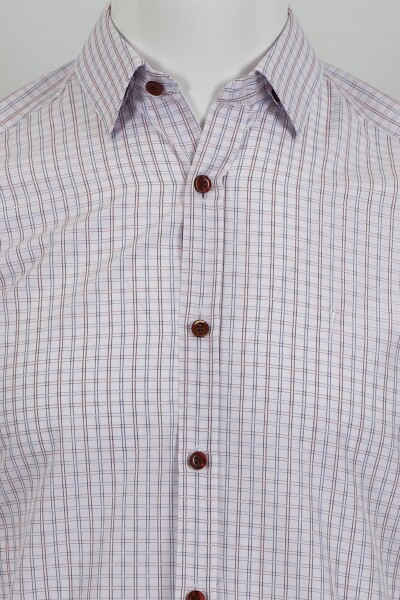 Uzun Kol Slim Fit Kareli Gömlek - 6