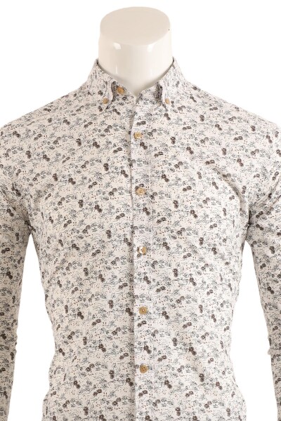 Slim Fit Erkek Gömlek - 6