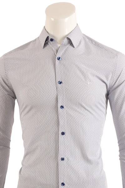 Slim Fit Erkek Gömlek - 2