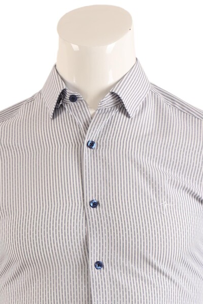 Slim Fit Erkek Gömlek - 3