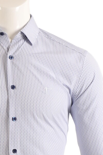 Slim Fit Erkek Gömlek - 8