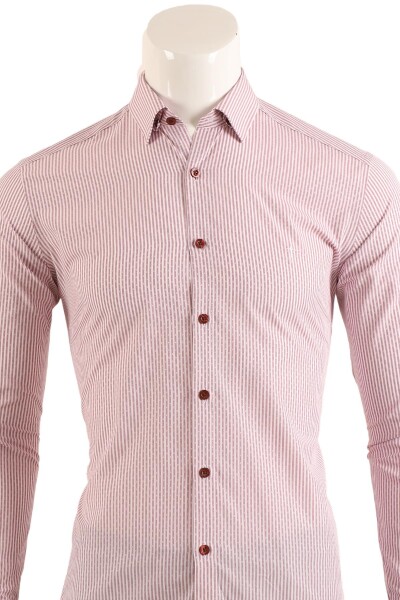 Slim Fit Erkek Gömlek - 10