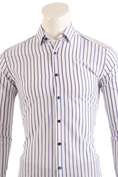 Slim Fit Erkek Gömlek - 2