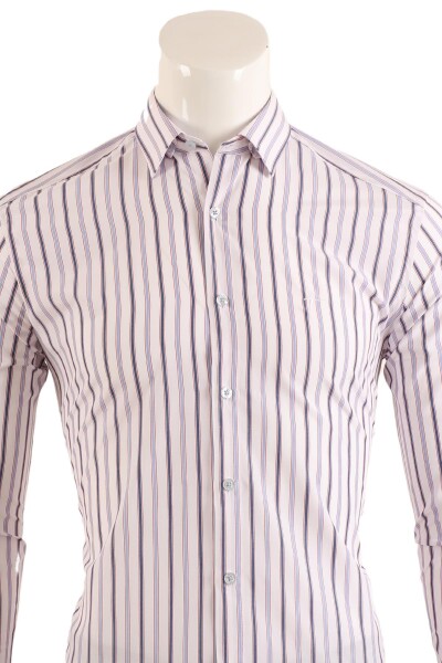 Slim Fit Erkek Gömlek - 6