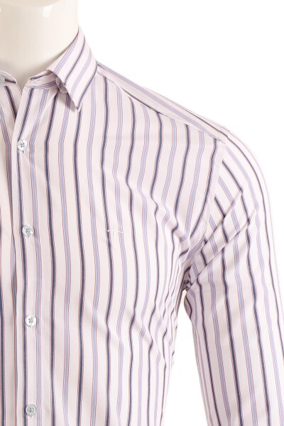 Slim Fit Erkek Gömlek - 8