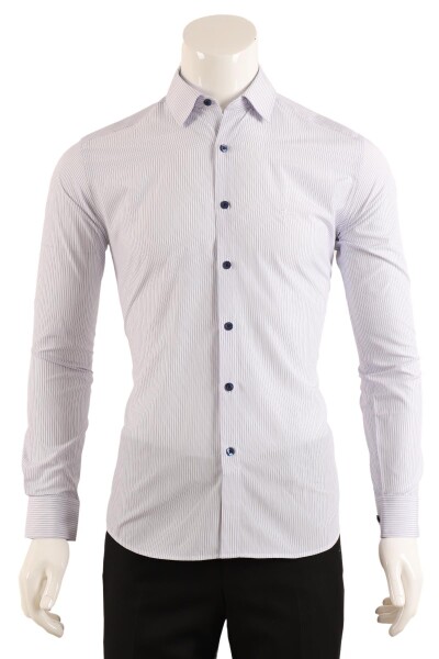 Slim Fit Erkek Gömlek - 5