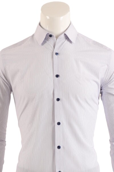 Slim Fit Erkek Gömlek - 6