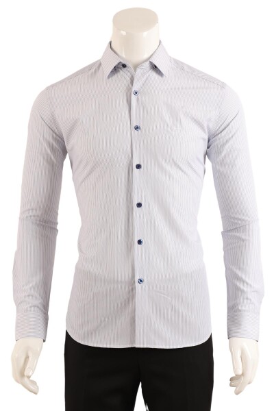 Slim Fit Erkek Gömlek - 9
