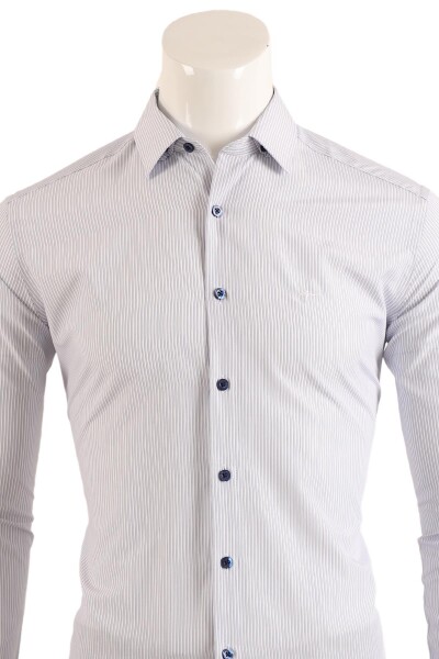 Slim Fit Erkek Gömlek - 10