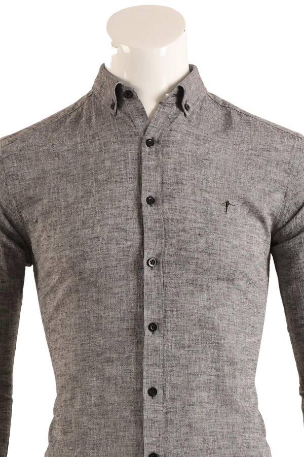 Slim Fit Erkek Gömlek - 2