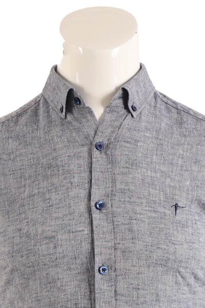 Slim Fit Erkek Gömlek - 7