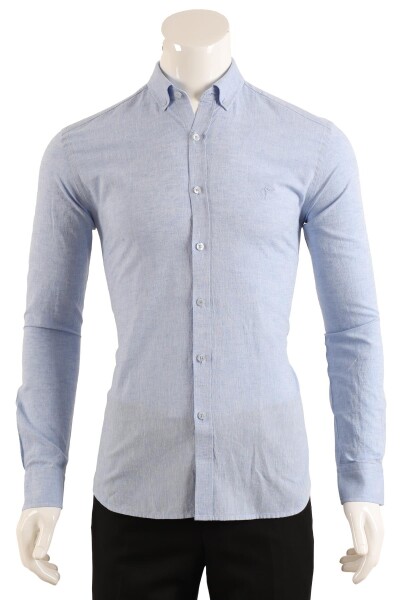 Slim Fit Erkek Gömlek - 9