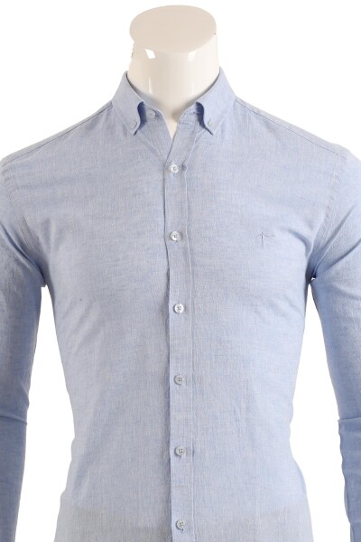 Slim Fit Erkek Gömlek - 10